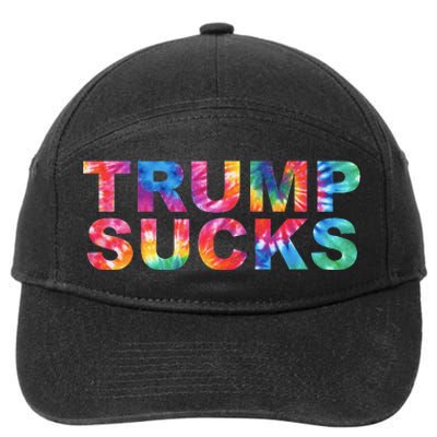 Anti Trump 7-Panel Snapback Hat