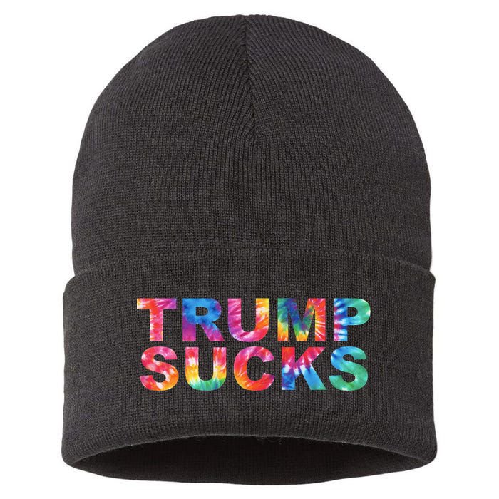 Anti Trump Sustainable Knit Beanie