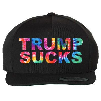 Anti Trump Wool Snapback Cap