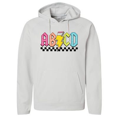 Abcd Teacher Performance Fleece Hoodie