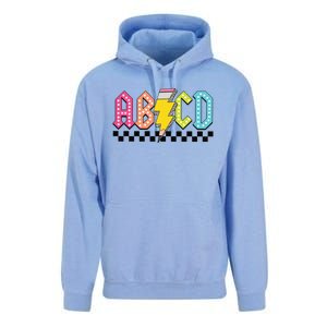 Abcd Teacher Unisex Surf Hoodie