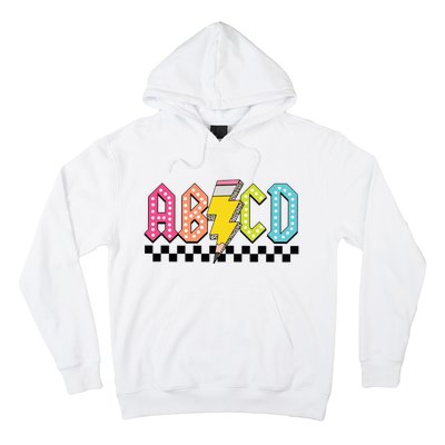 Abcd Teacher Hoodie