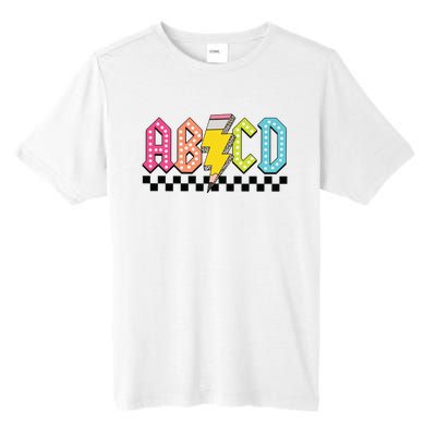 Abcd Teacher Tall Fusion ChromaSoft Performance T-Shirt