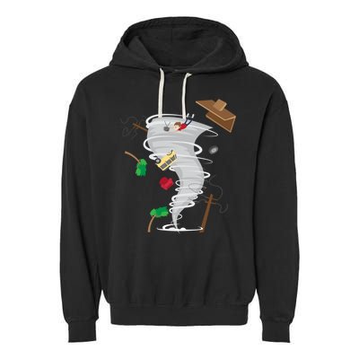Awesome Tornado And Storm Chaser Severe Weather Lover Cool Gift Garment-Dyed Fleece Hoodie