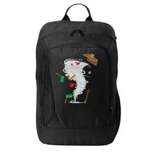 Awesome Tornado And Storm Chaser Severe Weather Lover Cool Gift City Backpack