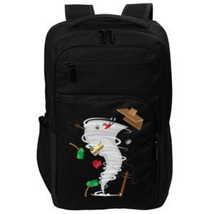 Awesome Tornado And Storm Chaser Severe Weather Lover Cool Gift Impact Tech Backpack