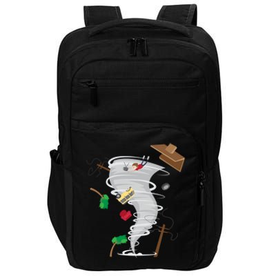 Awesome Tornado And Storm Chaser Severe Weather Lover Cool Gift Impact Tech Backpack