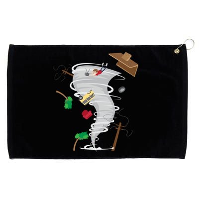 Awesome Tornado And Storm Chaser Severe Weather Lover Cool Gift Grommeted Golf Towel