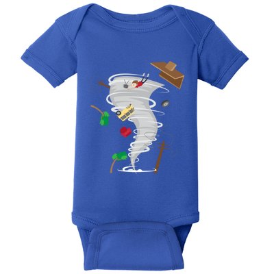 Awesome Tornado And Storm Chaser Severe Weather Lover Cool Gift Baby Bodysuit