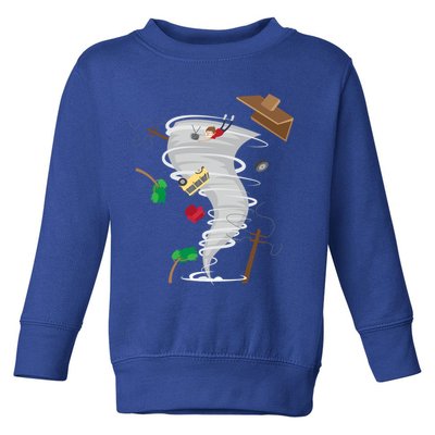 Awesome Tornado And Storm Chaser Severe Weather Lover Cool Gift Toddler Sweatshirt