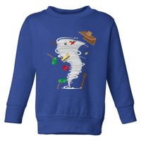 Awesome Tornado And Storm Chaser Severe Weather Lover Cool Gift Toddler Sweatshirt