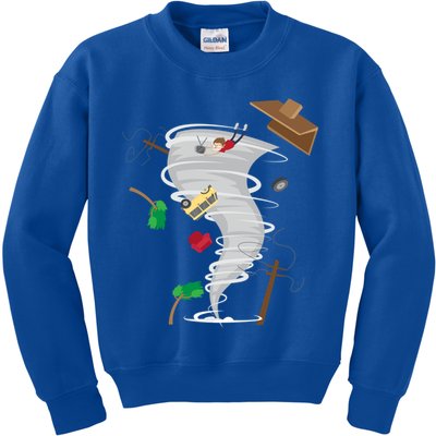 Awesome Tornado And Storm Chaser Severe Weather Lover Cool Gift Kids Sweatshirt