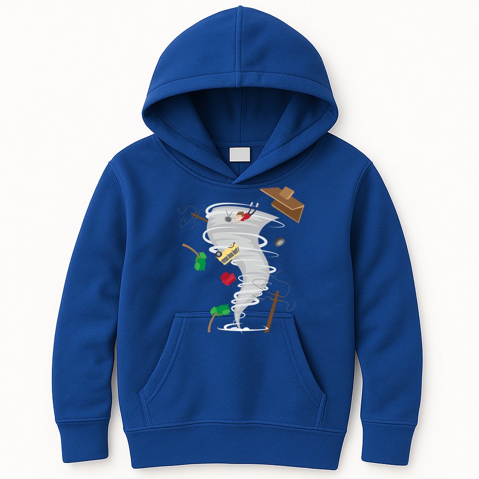 Awesome Tornado And Storm Chaser Severe Weather Lover Cool Gift Kids Hoodie