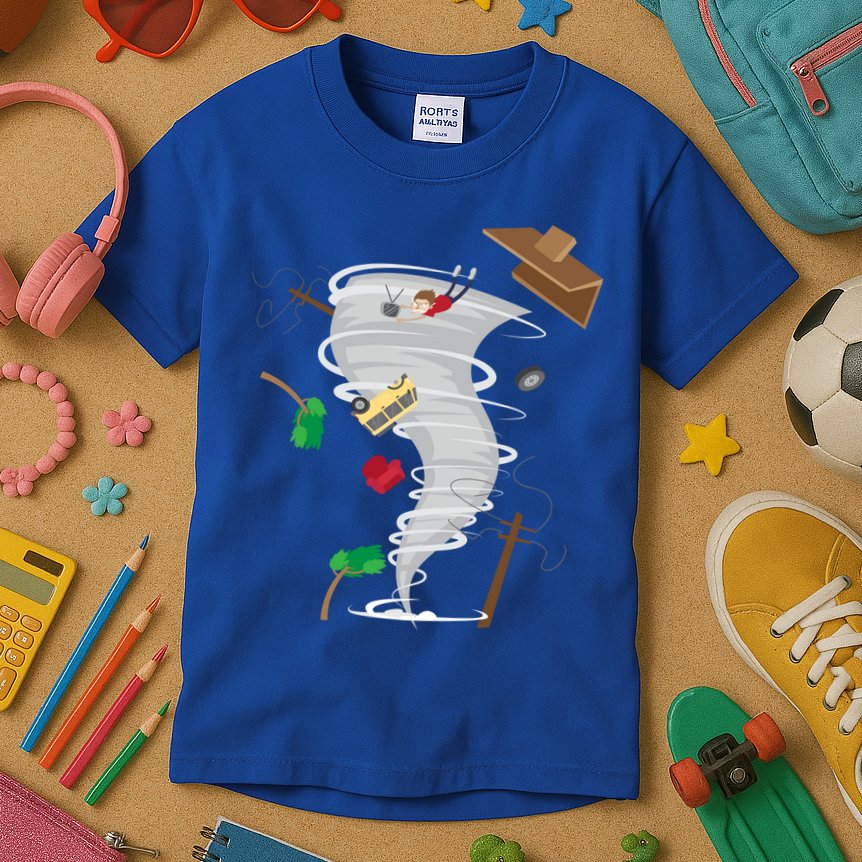 Awesome Tornado And Storm Chaser Severe Weather Lover Cool Gift Kids T-Shirt