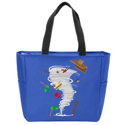 Awesome Tornado And Storm Chaser Severe Weather Lover Cool Gift Zip Tote Bag