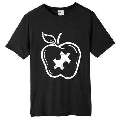 Autism Teacher Tall Fusion ChromaSoft Performance T-Shirt