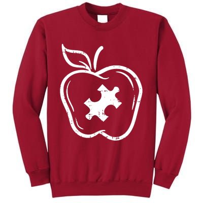 Autism Teacher Tall Sweatshirt