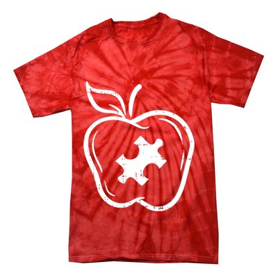 Autism Teacher Tie-Dye T-Shirt