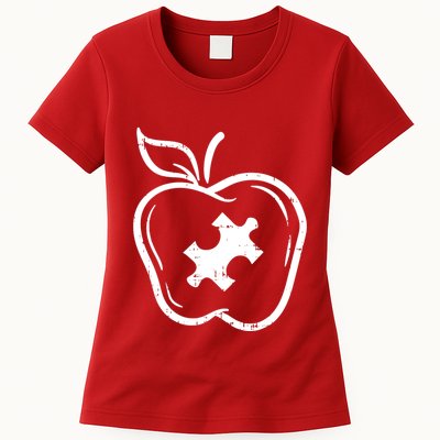 Autism Teacher Womens T-Shirt