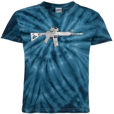 AR Topographic Kids Tie-Dye T-Shirt