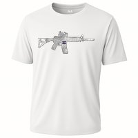 AR Topographic Cooling Performance Crew T-Shirt