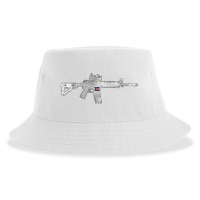 AR Topographic Sustainable Bucket Hat