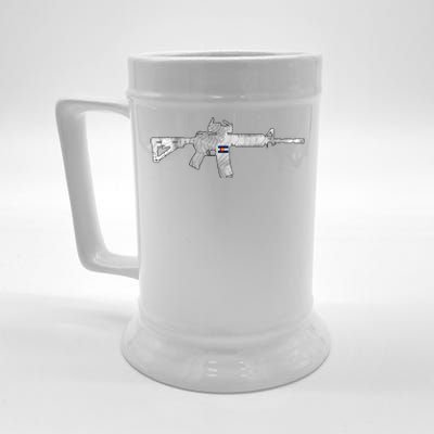 AR Topographic Beer Stein