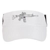 AR Topographic Adult Drive Performance Visor