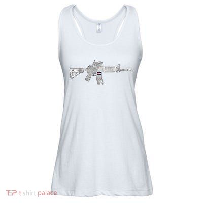 AR Topographic Ladies Essential Flowy Tank