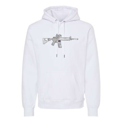 AR Topographic Premium Hoodie