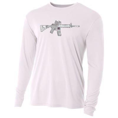 AR Topographic Cooling Performance Long Sleeve Crew