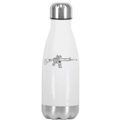 AR Topographic Stainless Steel Insulated Water Bottle