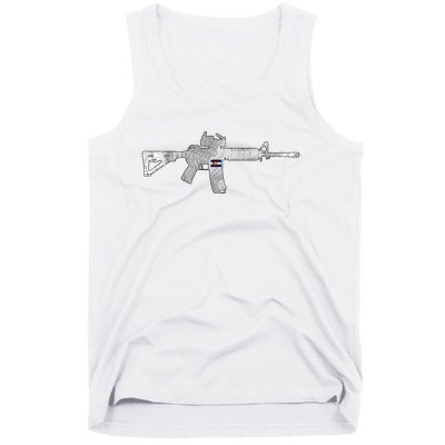 AR Topographic Tank Top