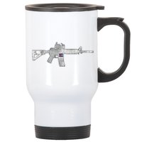 AR Topographic Stainless Steel Travel Mug