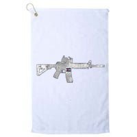 AR Topographic Platinum Collection Golf Towel