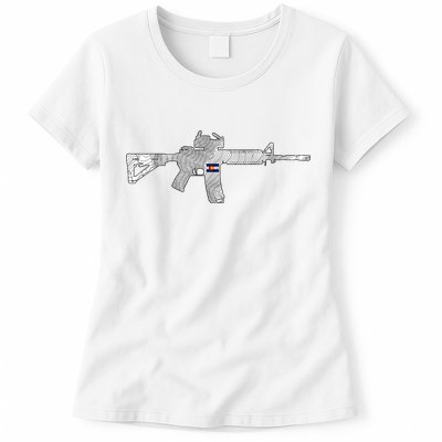 AR Topographic Womens T-Shirt