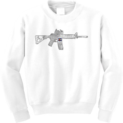 AR Topographic Kids Sweatshirt