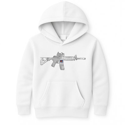 AR Topographic Kids Hoodie