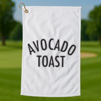 Avocado Toast Golf Towel