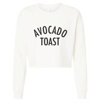Avocado Toast Cropped Pullover Crew