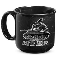 Arm The A.N.I.M.A.L.S Rabbit Tank 15oz Campfire Ceramic Mug