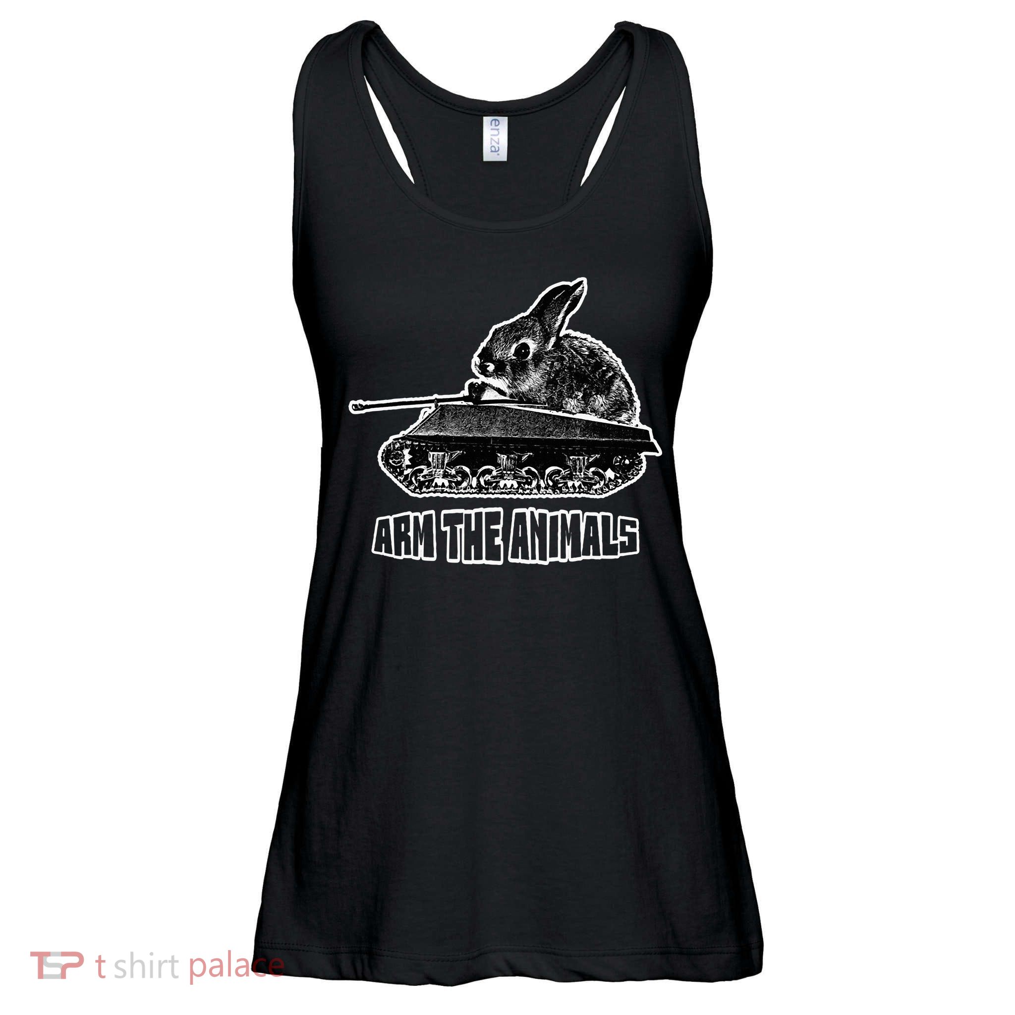 Arm The A.N.I.M.A.L.S Rabbit Tank Ladies Essential Flowy Tank