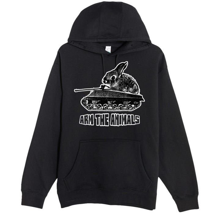 Arm The A.N.I.M.A.L.S Rabbit Tank Premium Pullover Hoodie