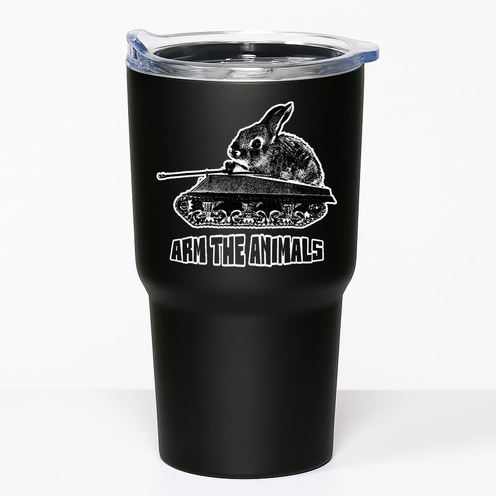 Arm The A.N.I.M.A.L.S Rabbit Tank Tumbler