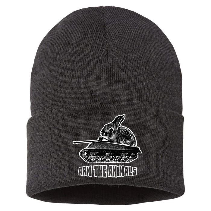 Arm The A.N.I.M.A.L.S Rabbit Tank Sustainable Knit Beanie