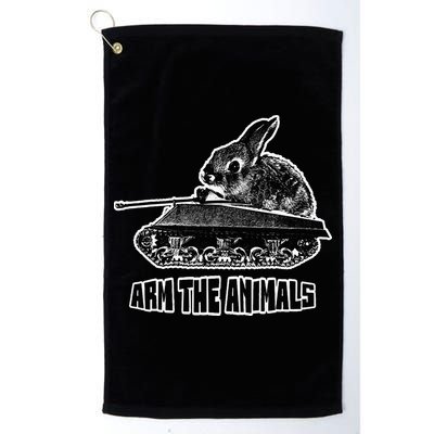 Arm The A.N.I.M.A.L.S Rabbit Tank Golf Towel