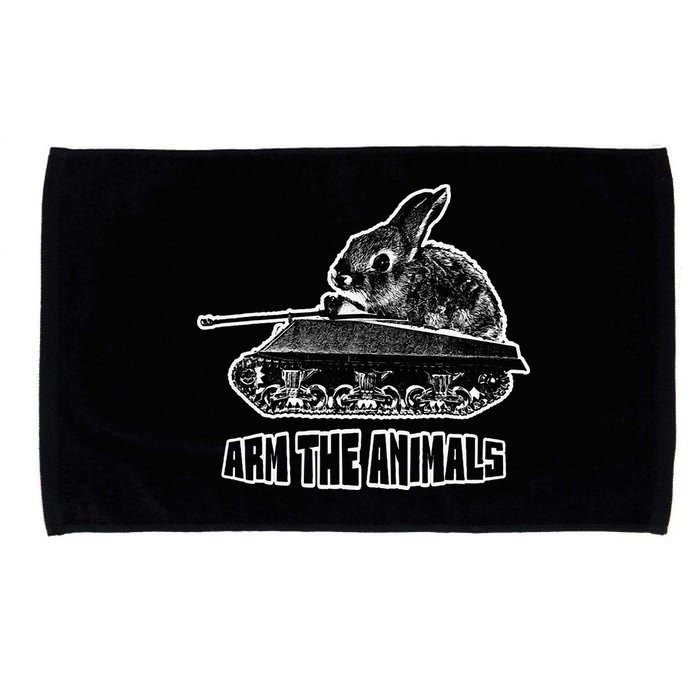 Arm The A.N.I.M.A.L.S Rabbit Tank Microfiber Hand Towel