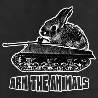 Arm The A.N.I.M.A.L.S Rabbit Tank Microfiber Hand Towel