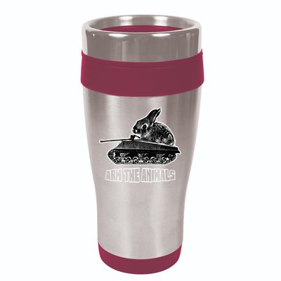Arm The A.N.I.M.A.L.S Rabbit Tank 16oz Travel Tumbler