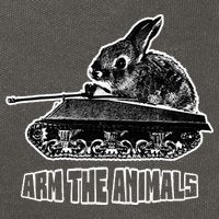 Arm The A.N.I.M.A.L.S Rabbit Tank Cotton Canvas Backpack